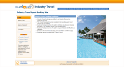Desktop Screenshot of industrytravel.sunloverholidays.com.au